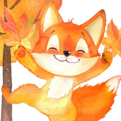 Autumn fox joy| fripperies