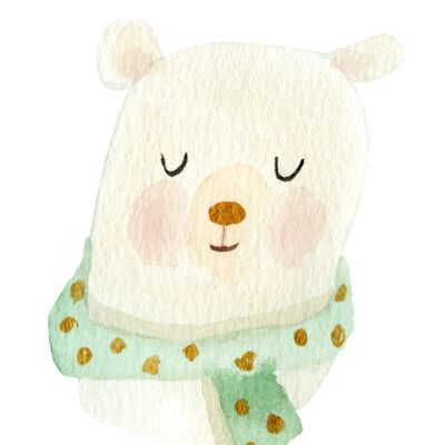 ours polaire | Collection de Noël Friperies