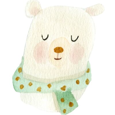 ours polaire | Collection de Noël Friperies