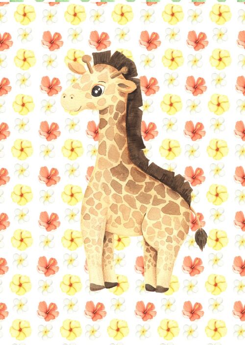 Giraffe| It's Summer Time collectie Fripperies