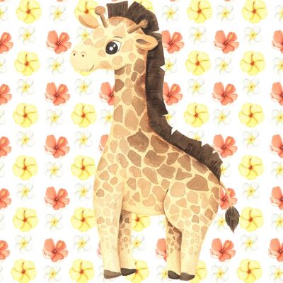 girafe| C'est l'heure d'été collection Friperies