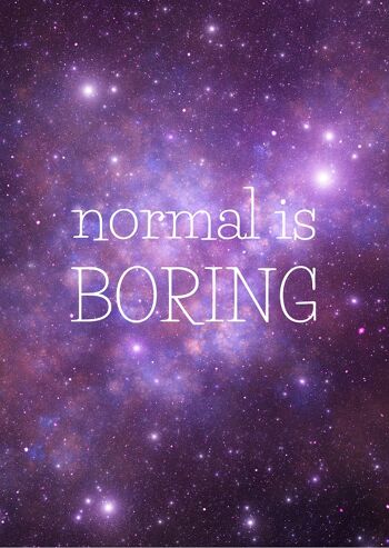 Normal, c'est ennuyeux| friperies