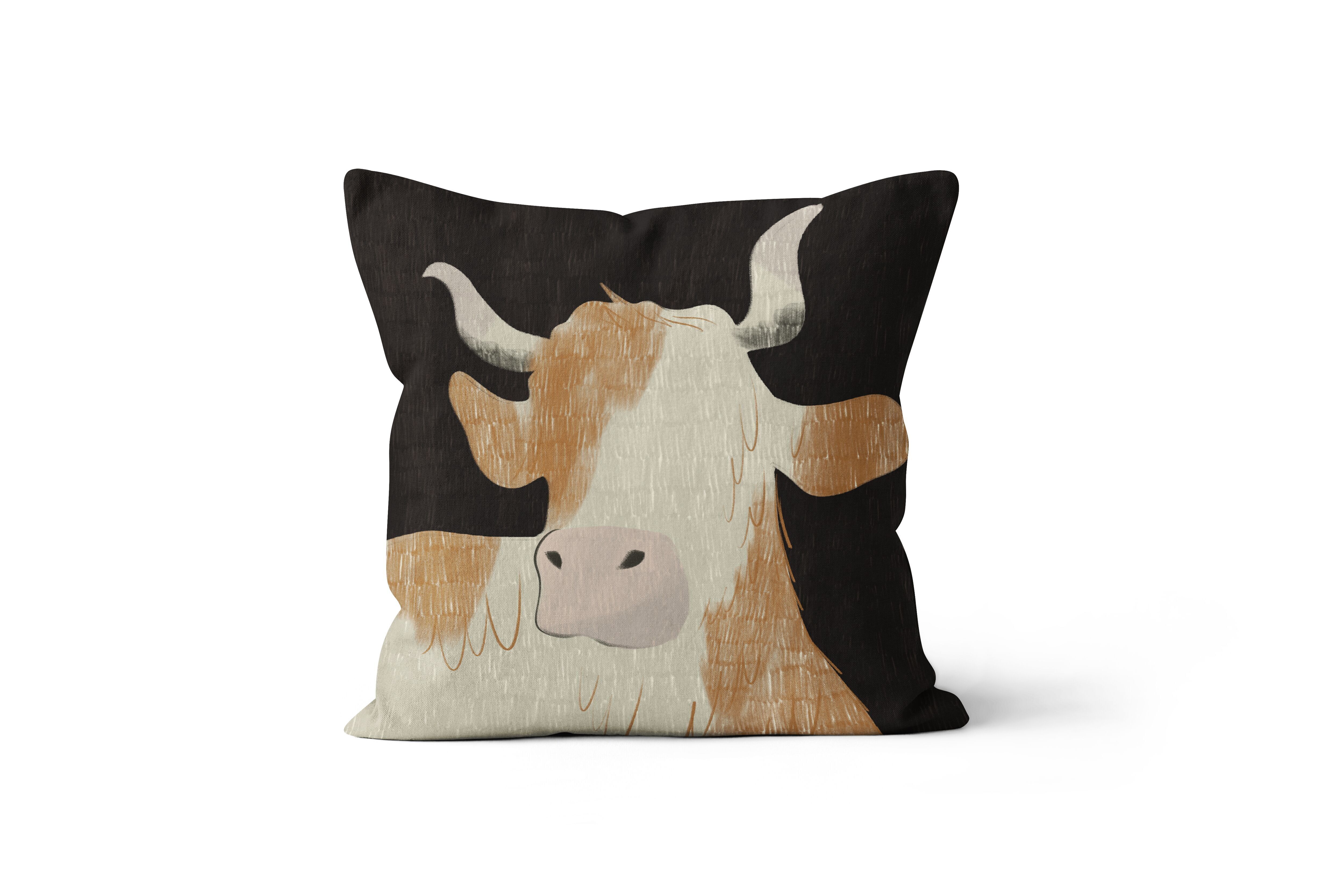 Cuscino mucca