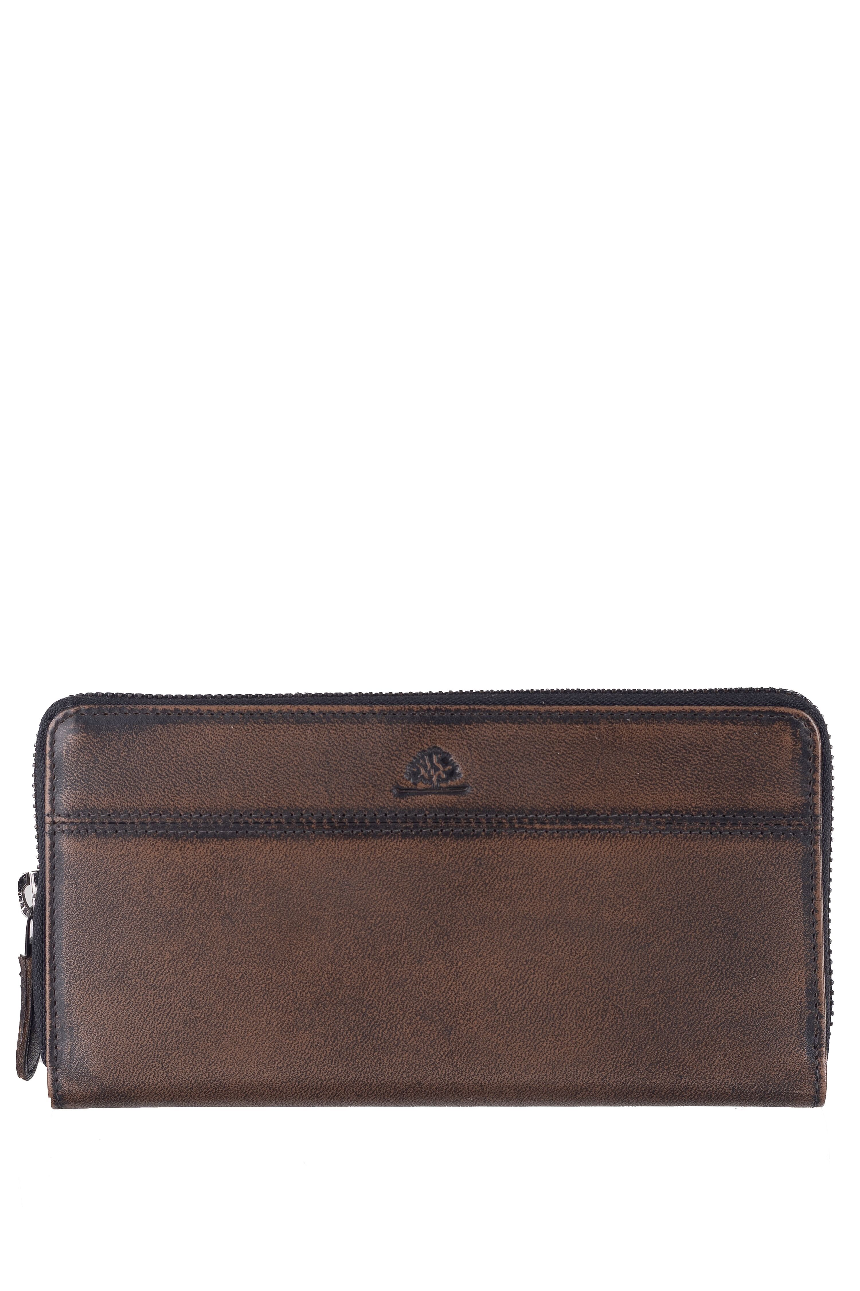 Portefeuille femme RV RFID marron teck 2150-22