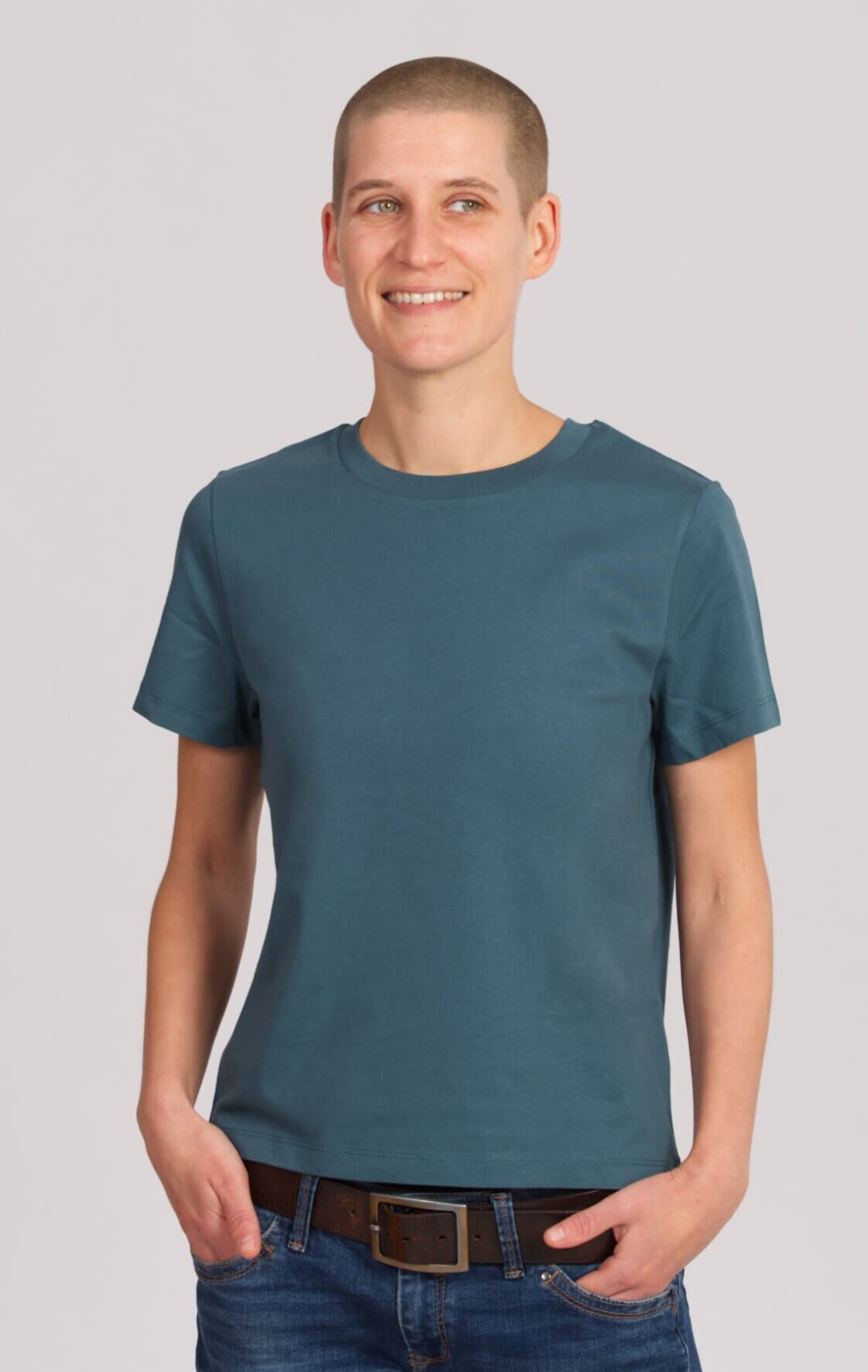 Camicia basica biologica Fairwear da donna Stargazer