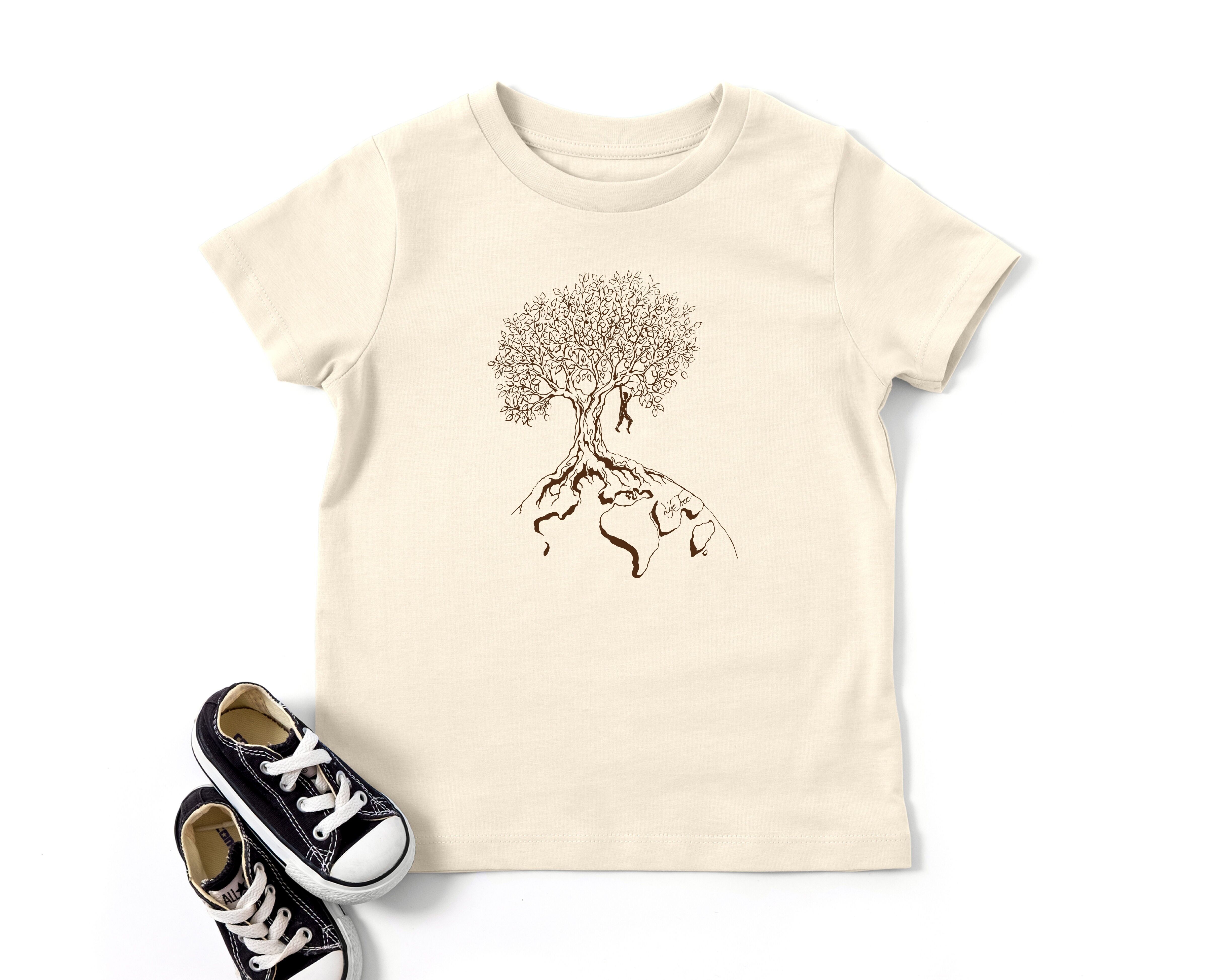 Maglietta biologica Fairwear per bambini unisex Hanging On