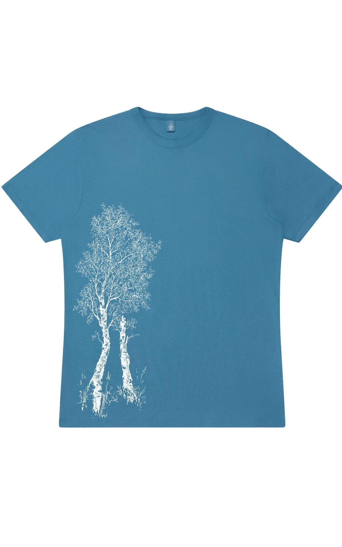 Fairwear Bambus Shirt Men Petrol Blue Birke