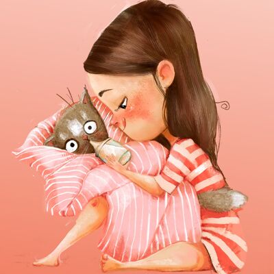 kitten| Fluffy hugs collection Fripperies
