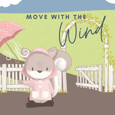 Move with the wind | Forest animals collection Fripperies