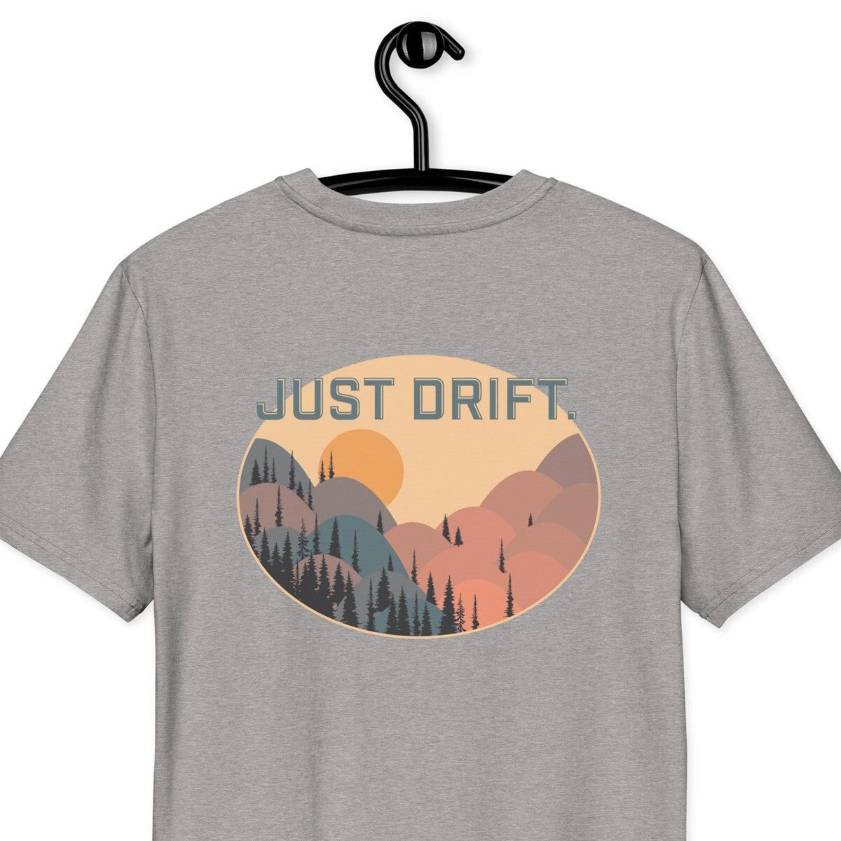 Juste dériver.T-shirt en coton biologique Seeker