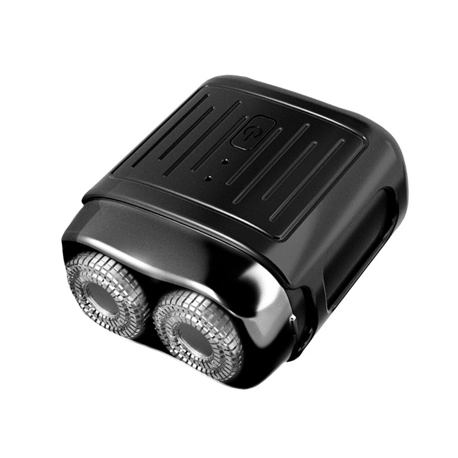 Rasoio elettrico a 2 velocità. Colore: Nero