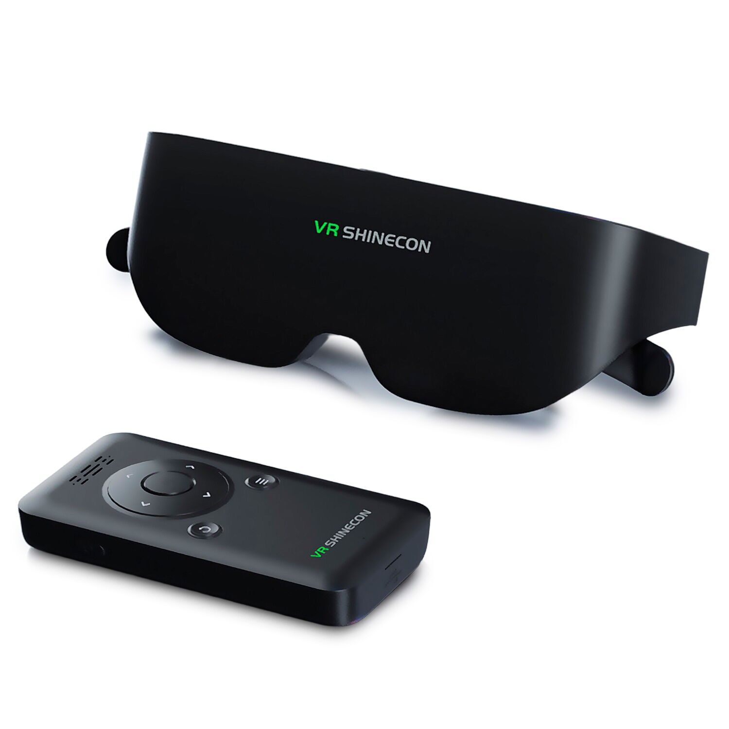 Lunettes de réalité virtuelle AI08. Avec Wi-Fi, télécommande et vue panoramique à 360°. Couleur : Noir