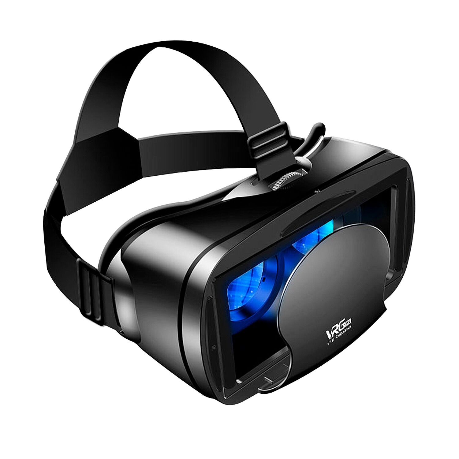 PRO HD Virtual-Reality-Brille. 360º-Panoramablick. Kompatibel mit iOS, Android, HarmonyOS. Farbe: Schwarz