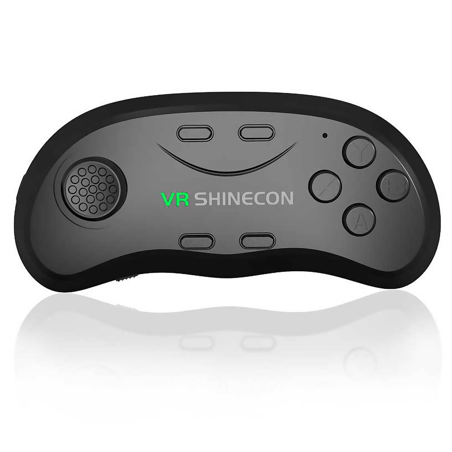 Télécommande Bluetooth B01. Touches ergonomiques et antidérapantes. Compatible avec Android, PC et IOS. Couleur : Noir
