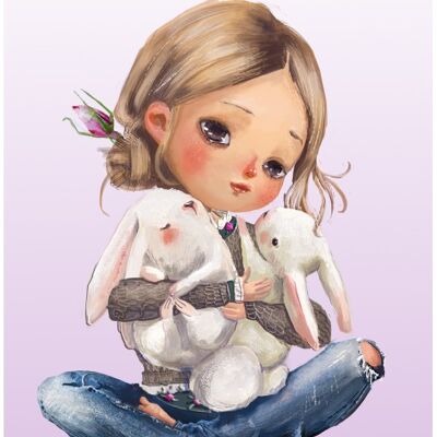 Rabbit| Fluffy hugs collection Fripperies