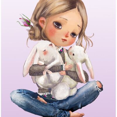 Rabbit| Fluffy hugs collection Fripperies