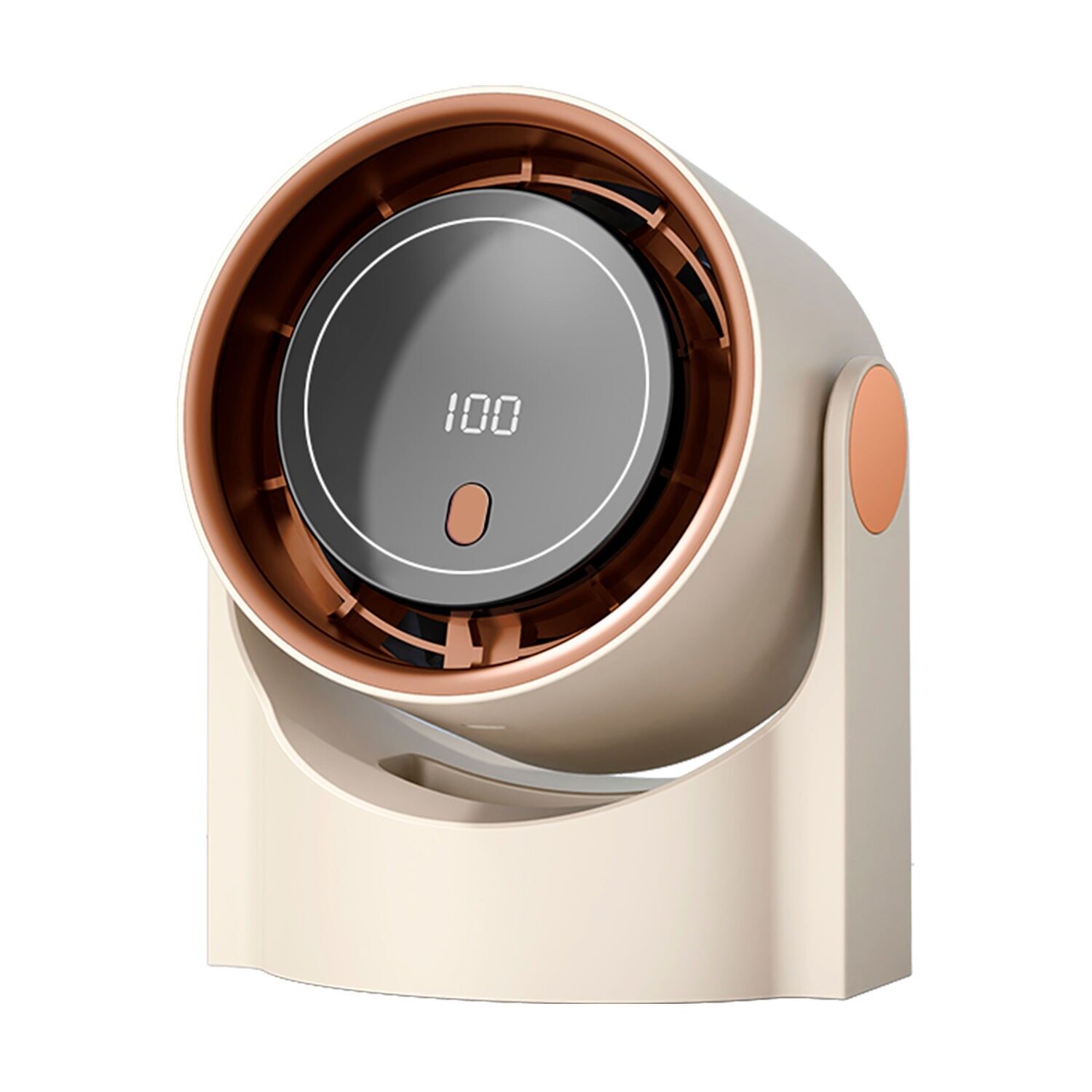 Ventilatore da tavolo con 5 velocità e display LCD.