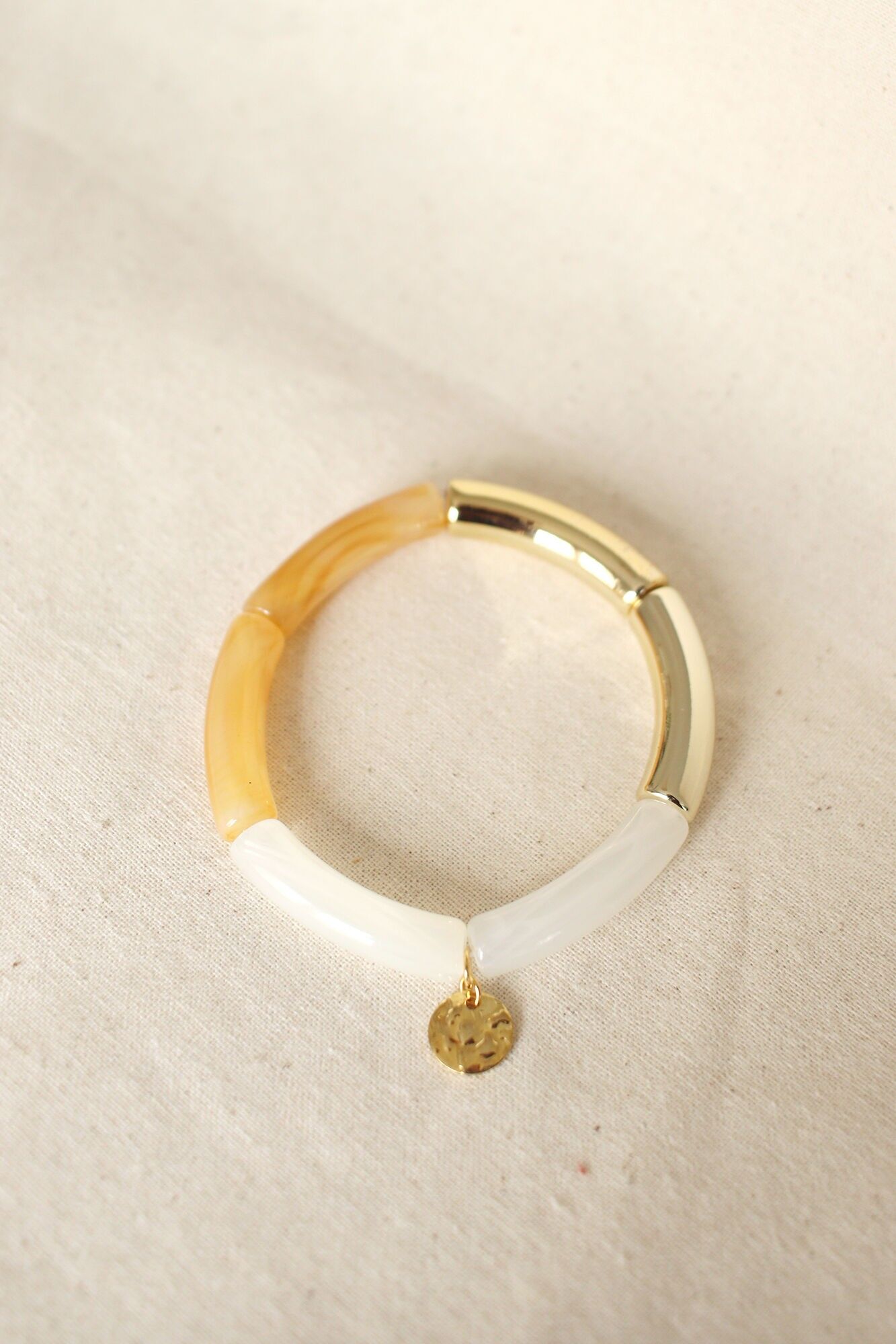 Joy Bracelet Sun Yellow - elastic