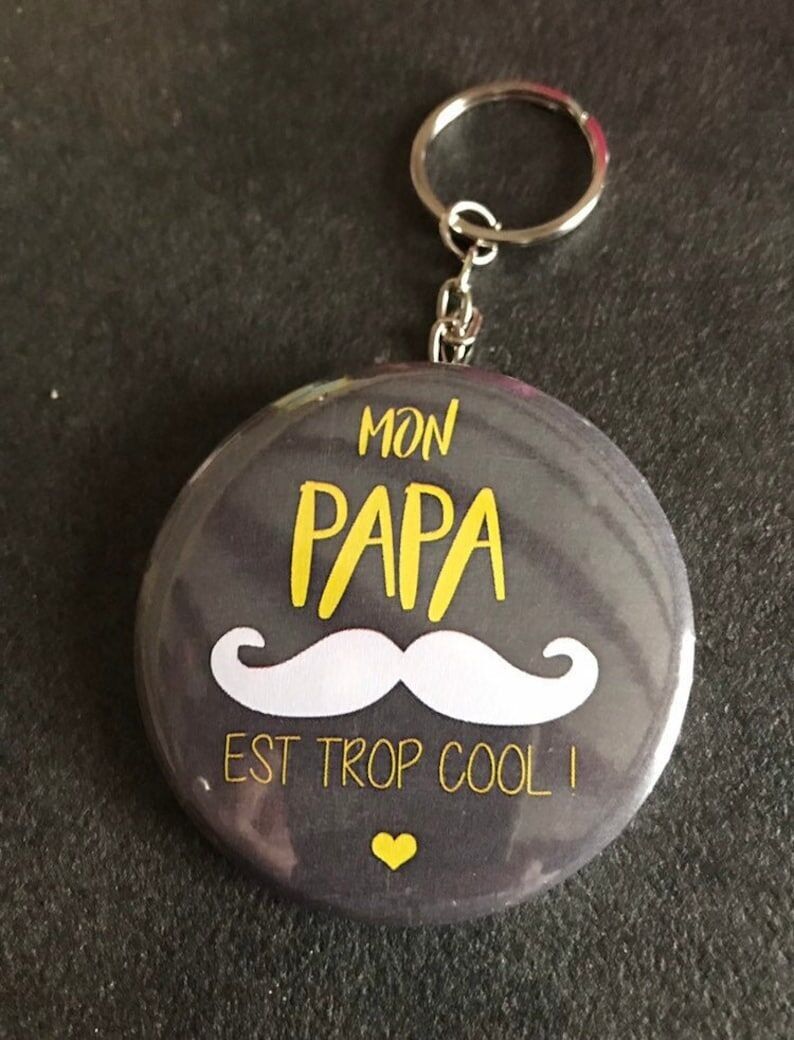 Flaschenöffner-Schlüsselanhänger - Papa Cool - Modell 2