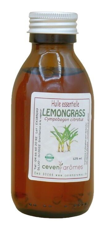 Ätherisches Zitronengrasöl HEBBD 125ml