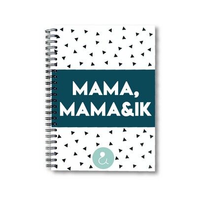 Invulboek Mama, Mama & Ik - Stip menthe