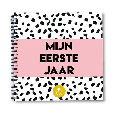 Eerste jaar di Invulboek Baby | Rozé