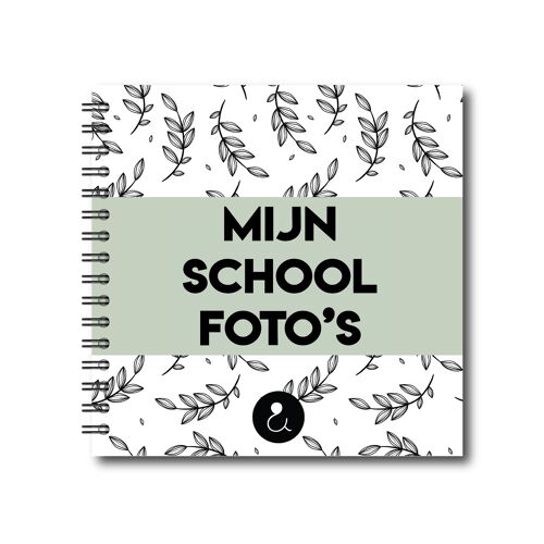 Schoolfotoboek | Groen