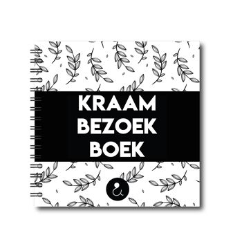 Kraambezoekbook | Monochrome