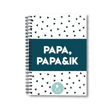 Invulboek Papa, Papa & Ik Menthe Stip 2