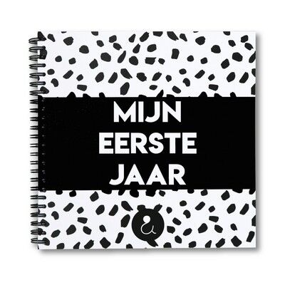 Eerste jaar del bebé Invulboek | Monocromo