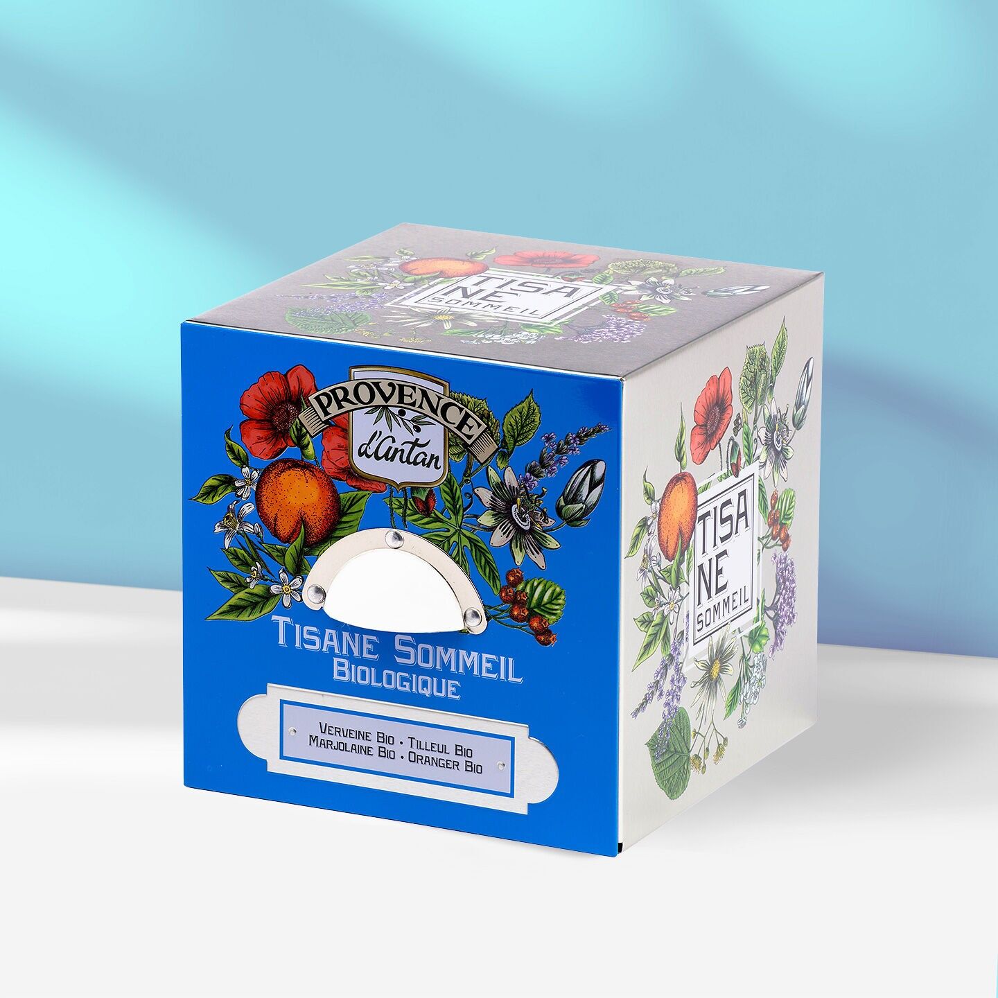 Tisana biologica per dormire* in scatola di metallo