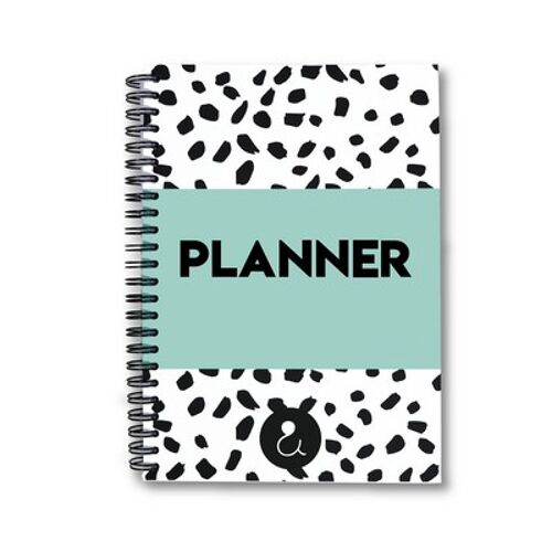 Planner a5 met stickers | Mint