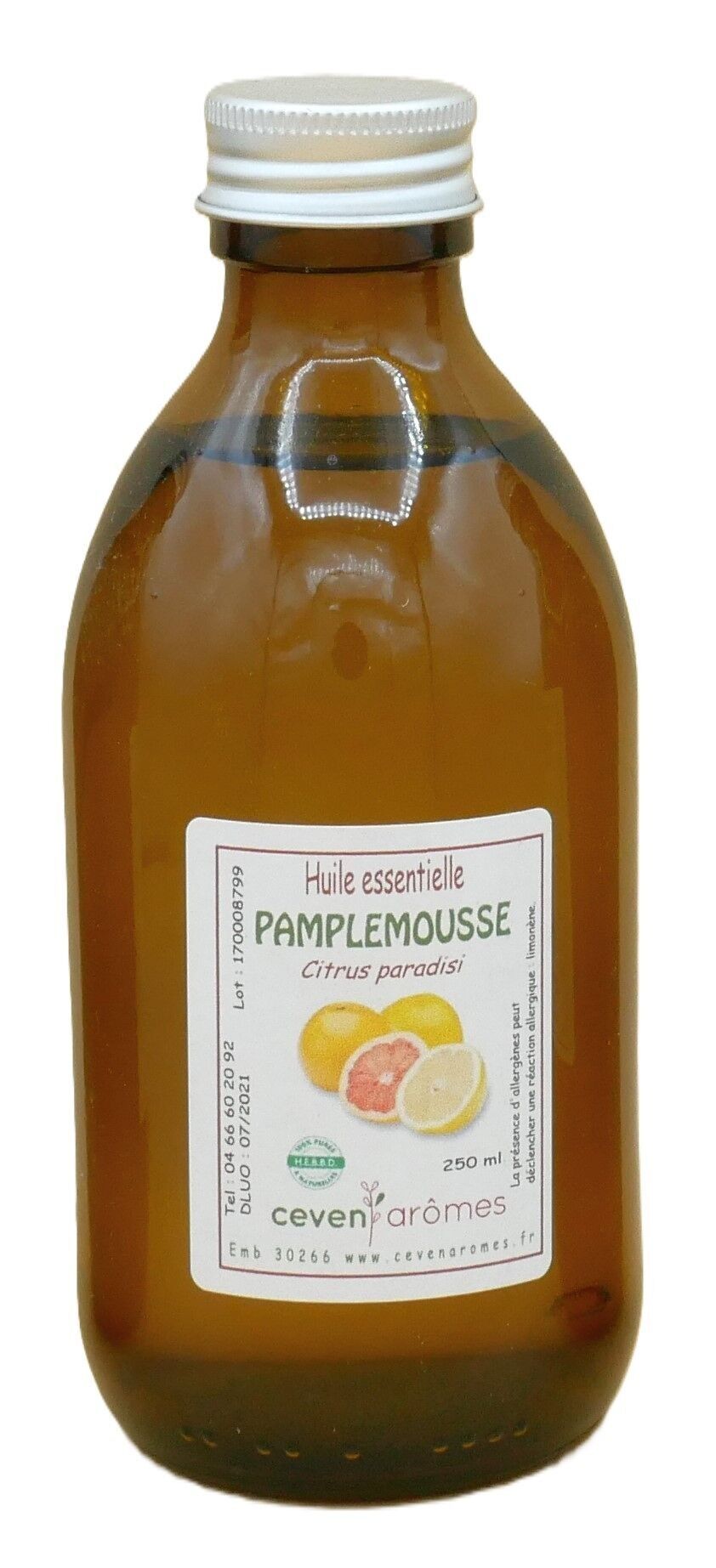 Olio essenziale di pompelmo HEBBD 250ml