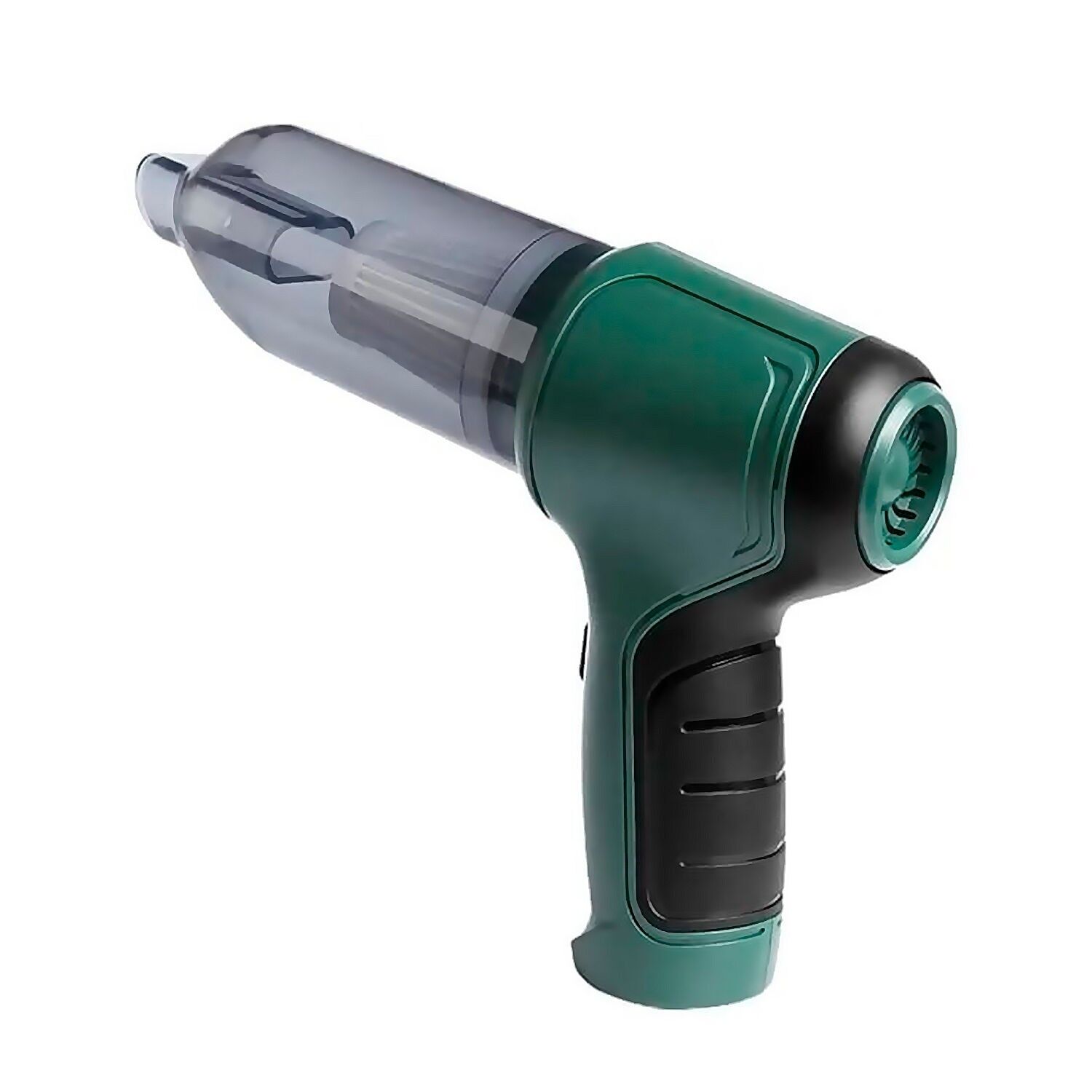 Handheld vacuum cleaner and blower with 2 power levels and 120W.Color: Green