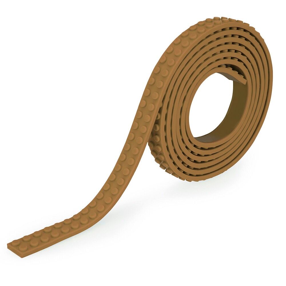 Nastro adesivo per set da costruzione Colore: marrone