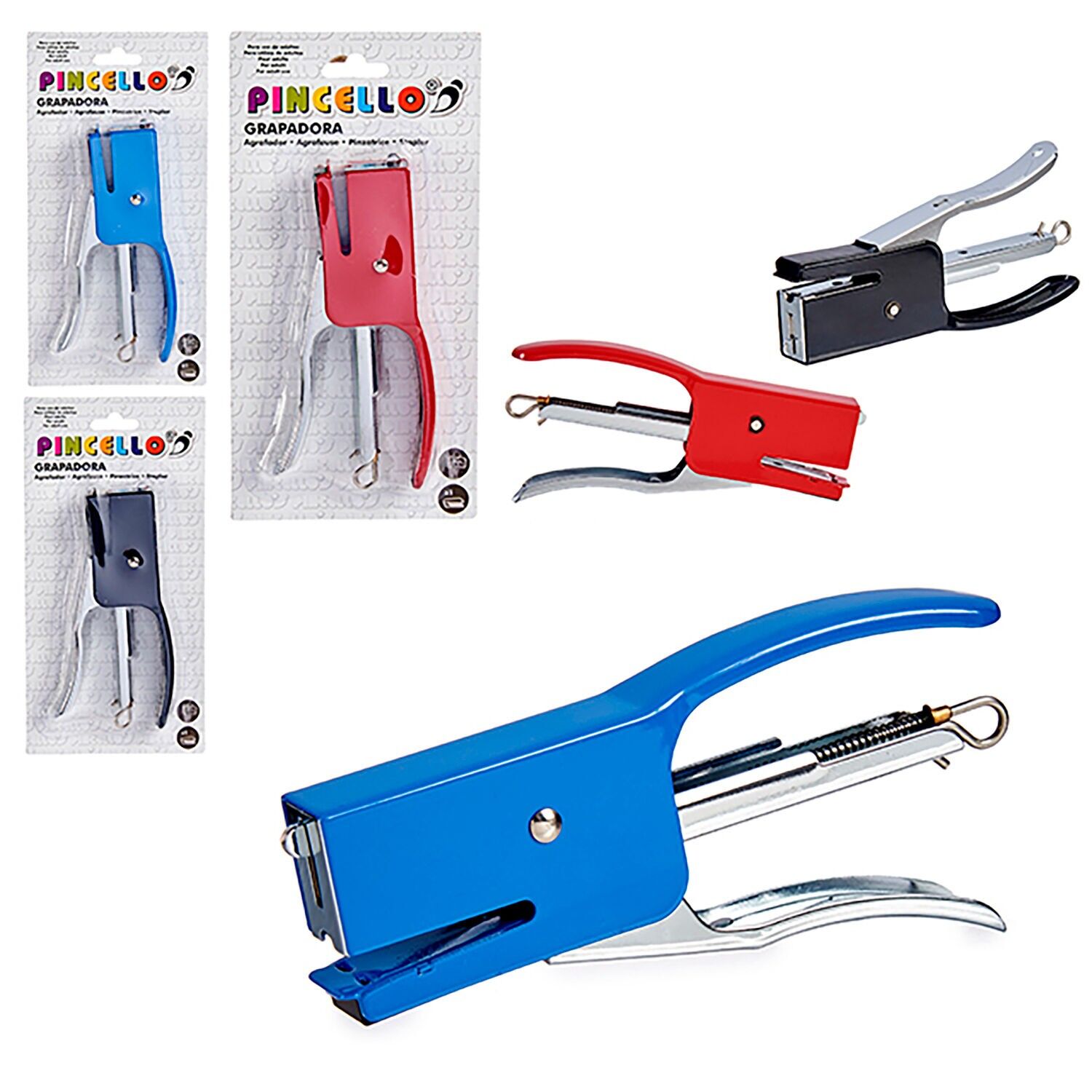 PINZATRICE MANUALE 3 COLORI ASSORTITI GRANDE COLORE CASUALE Colore:Casuale