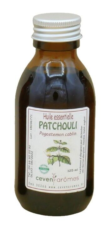 Olio essenziale di patchouli HEBBD 125ml