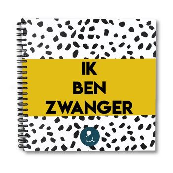 Invulboek tweelingzwangerschap | Okergeel 4