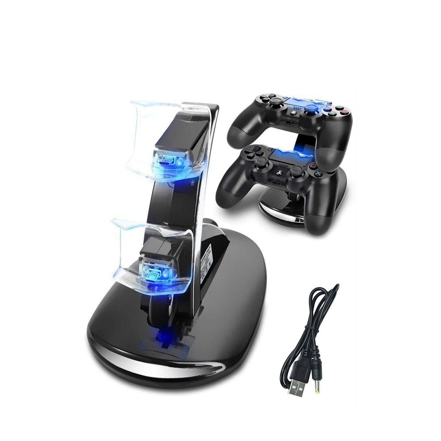 Supporto per ricarica e supporto del controller PS4 Colore: nero