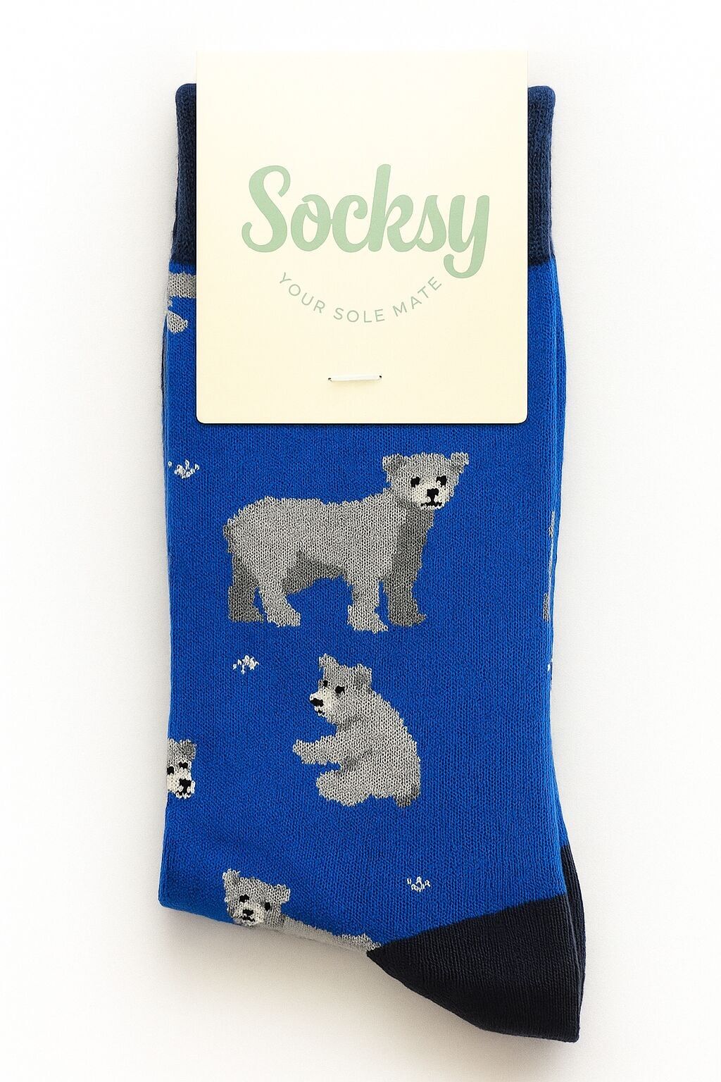 Calcetines orgánicos de oso polar