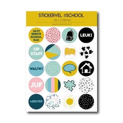 Stickervel | Scuola