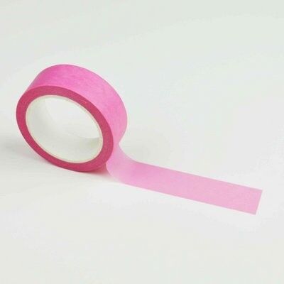 Effen Washi Tape: Alles in Pink