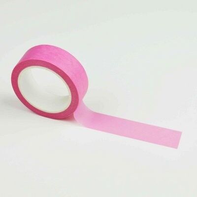 Effen washi tape: tutto rosa intenso