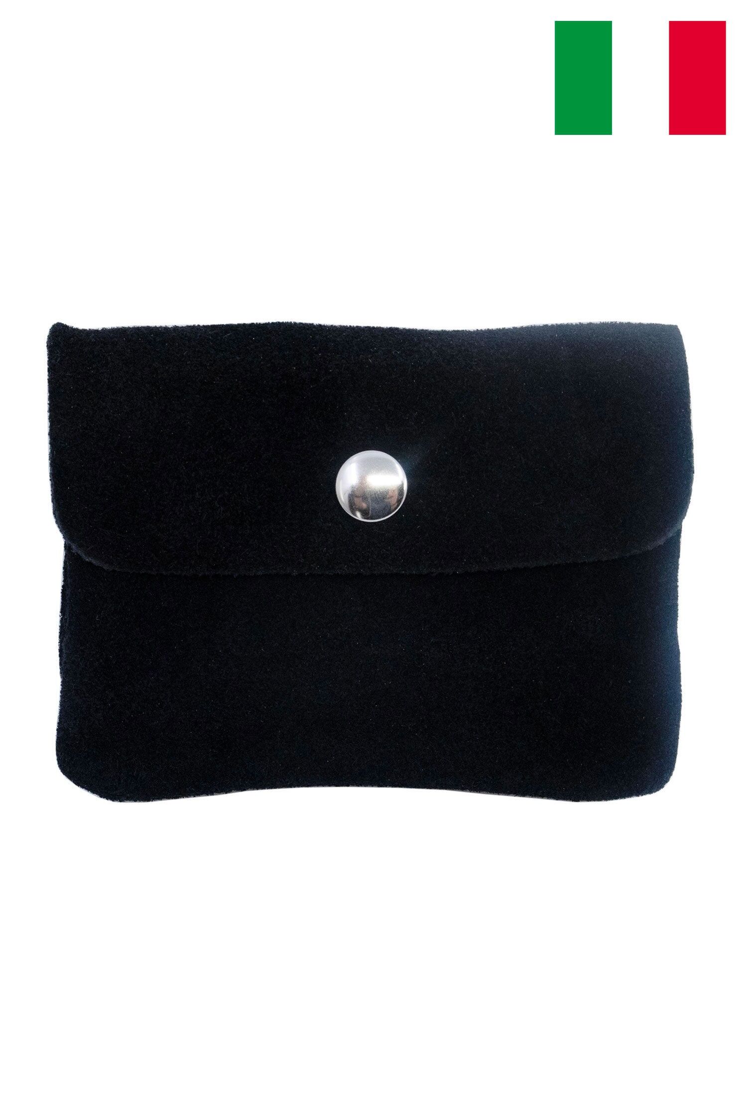 Petit porte-monnaie en cuir daim ITP-DAIM