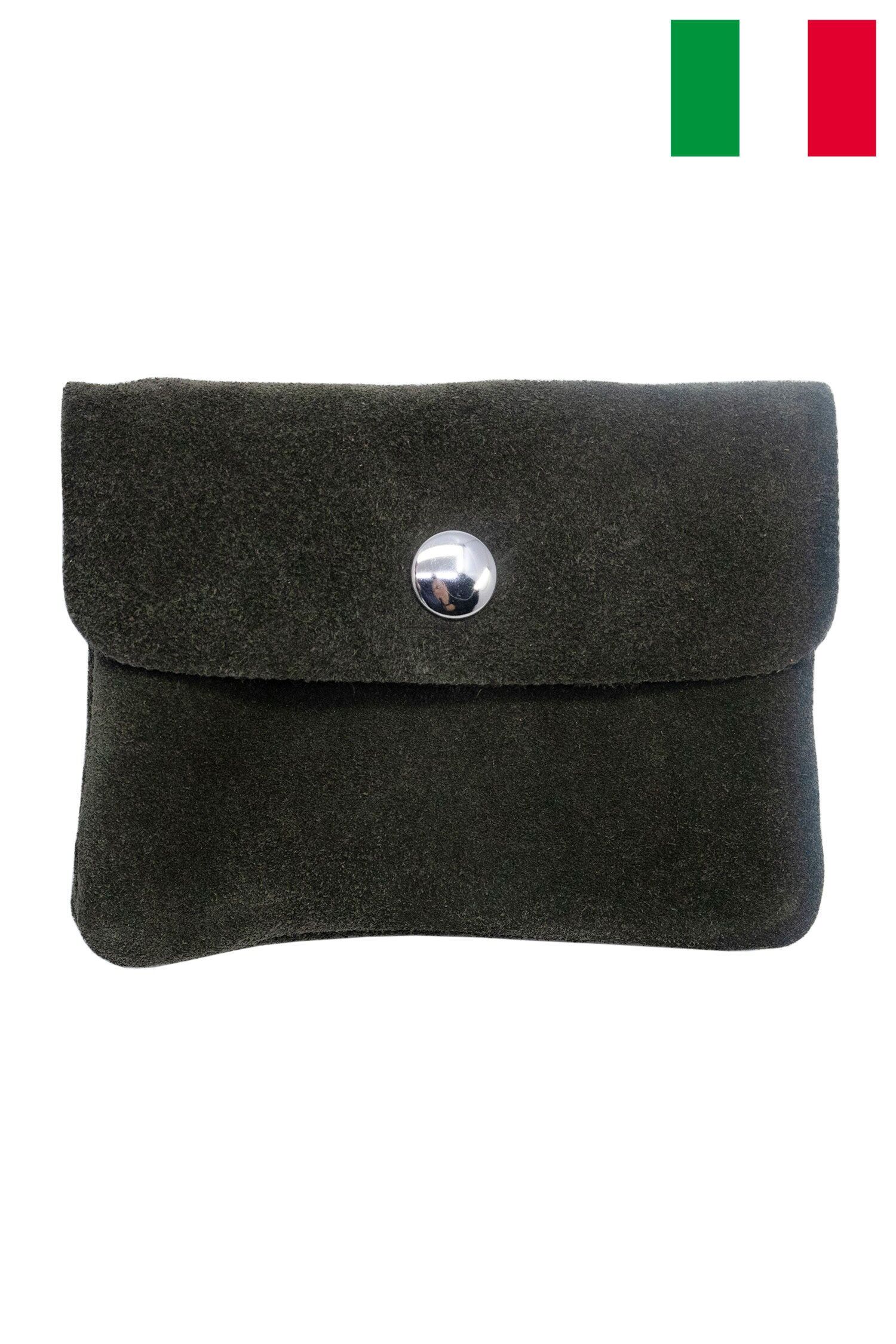 Petit porte-monnaie en cuir daim ITP-DAIM