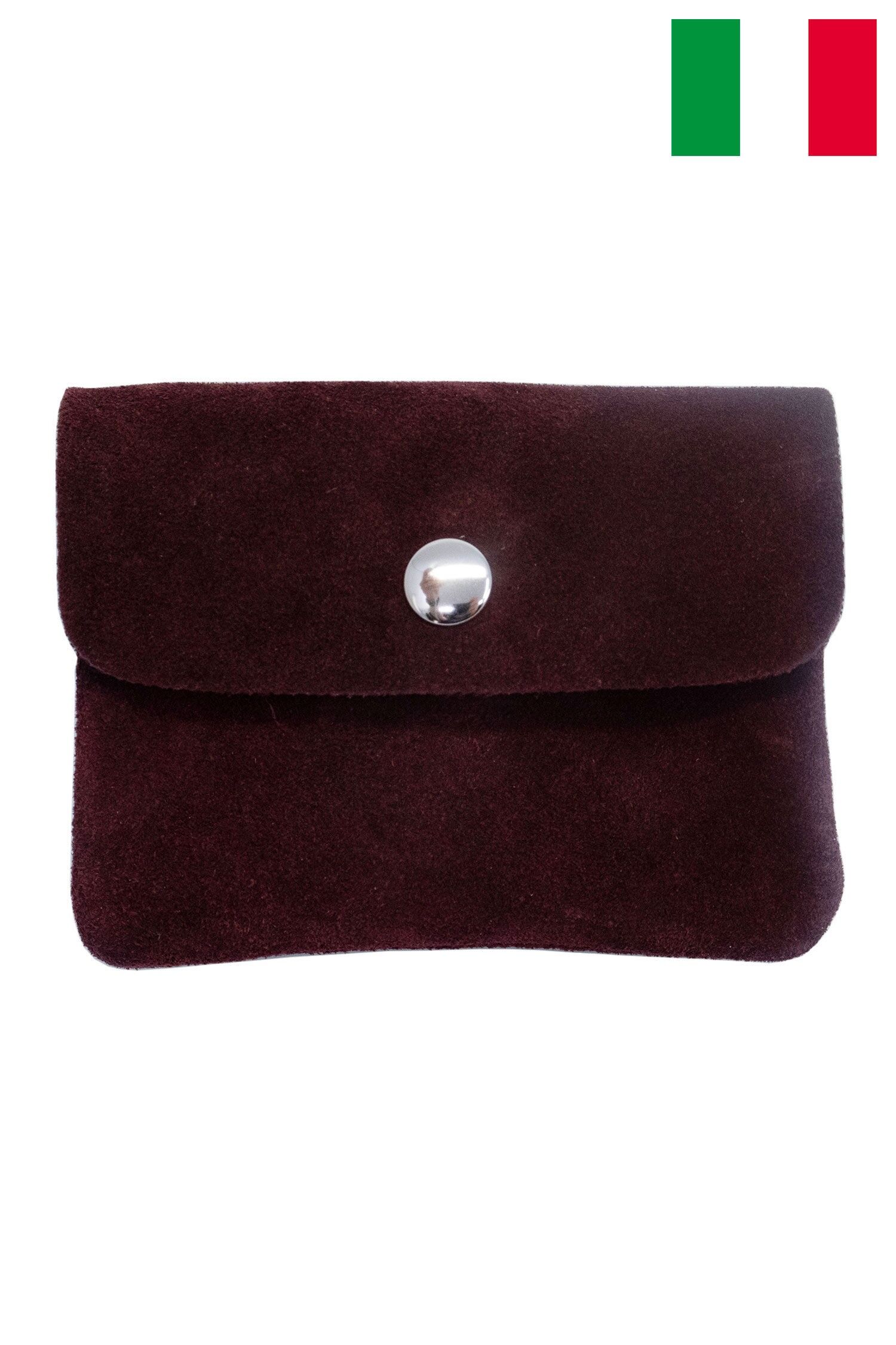Petit porte-monnaie en cuir daim ITP-DAIM