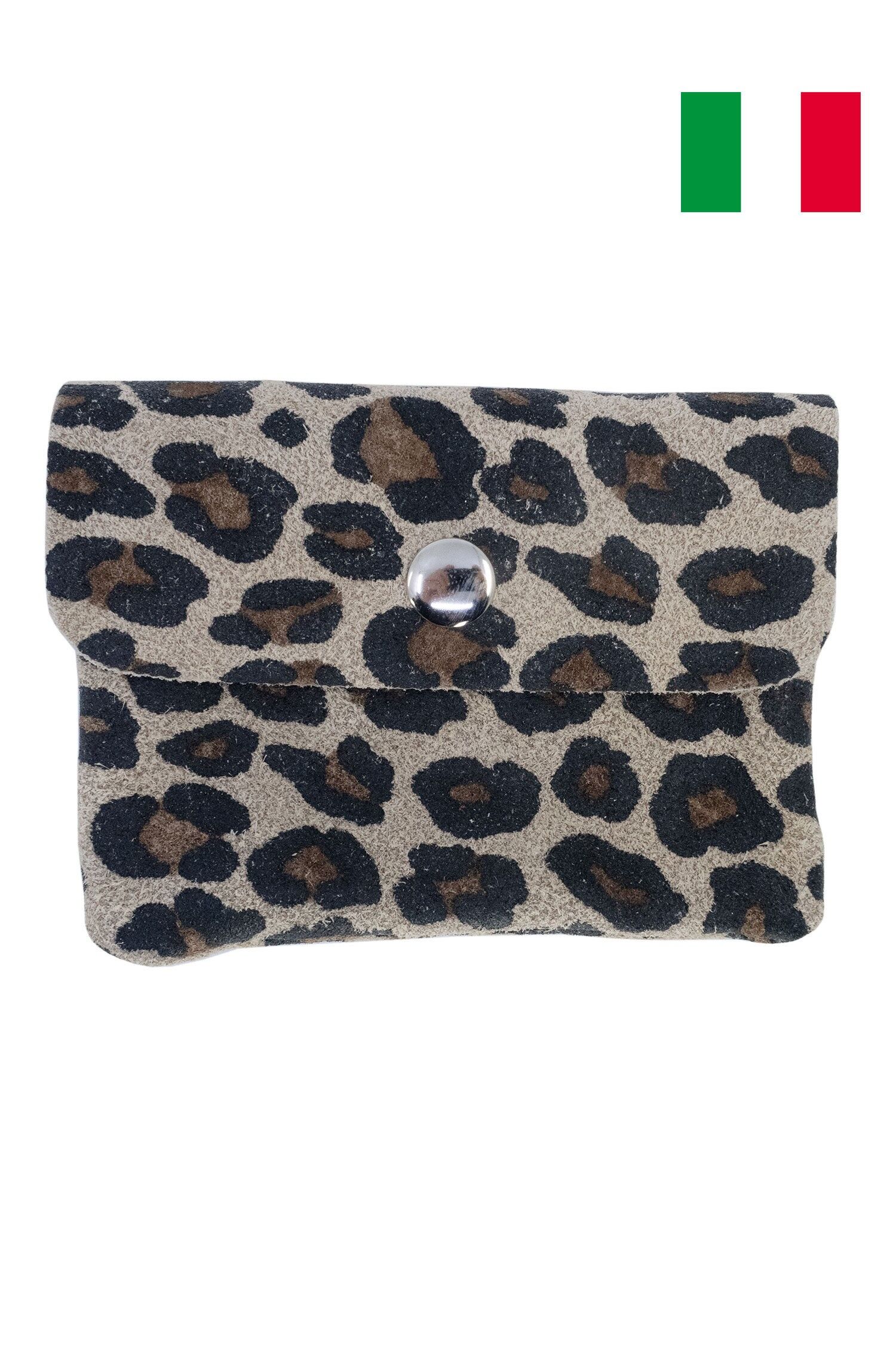 Petit porte-monnaie en cuir daim ITP-DAIM