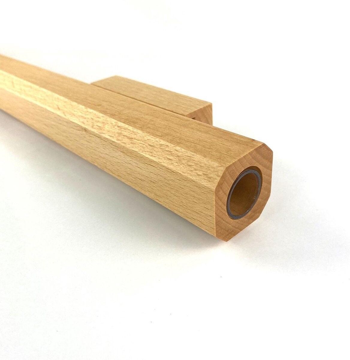 Wandvase aus Holz - Eiche