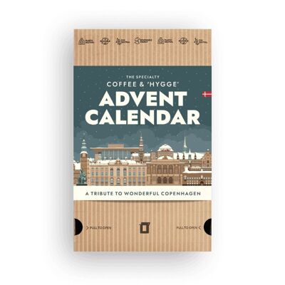 MERAVIGLIOSO CALENDARIO DELL'AVVENTO CON CAFFÈ SPECIALE DI COPENHAGEN