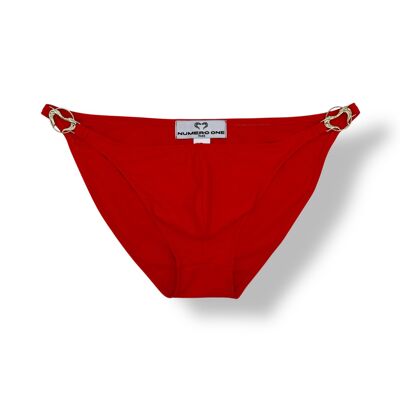 SLIP DA BAGNO BIKINI - CILIEGIA
